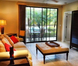 Ground-floor unit in front of lazy river pool at Pacifico in Coco
