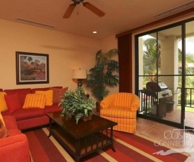 Luxe! Impressively designed 2nd-floor unit in Coco done in red and orange hues