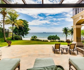 Stunning beachfront Flamingo mansion with incomparable ocean setting