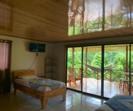 Villa with primary forest view