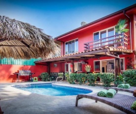 Big private home with pool in Surfside - a short walk from the beach